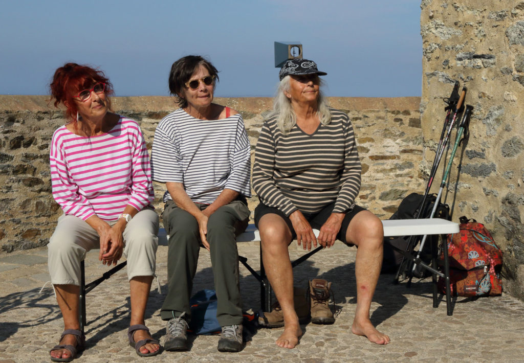 Martine, Agnès et Marie-Rose